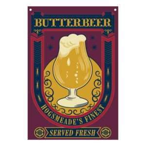 Harry Potter Wall Banner Butterbeer 125 X 85 Cm FaNaTtik