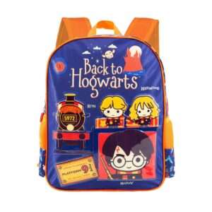 Harry Potter Zaino Basic Blu 31x39x15 cm Karactermania