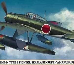 HASEGAWA 09922 NAKAJIMA A6M2-N TYPE 2 FIGHTER SEAPLANE AMAKUSA FLYING GROUP 1:48 KIT Modellino
