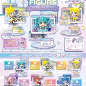 Hatsune Miku Mini Figures 6 Cm Window Figura Collection  Re-ment