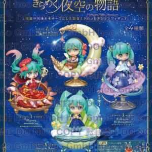 Hatsune Miku Mini Figures Miku Starrium Display (4) Re-Ment