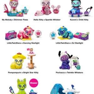 Hello Kitty Blind Box Figures Assortment Galactic Cats X Hello Kitty & Friends 7 Cm  Tokidoki