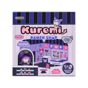 Hello Kitty E Friends Mini Figura Sticker House Kuromi Ramen Shop Comansi