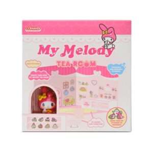 Hello Kitty E Friends Mini Figura Sticker House My Melody Tea Room Comansi