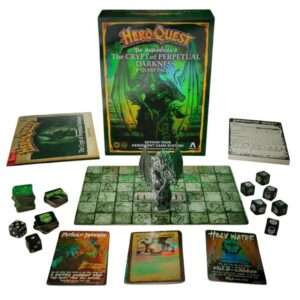 HEROQUEST LA CRIPTA DELL'OSCURITA' PERPETUA Espansione Gioco Da Tavolo Hasbro ITA
