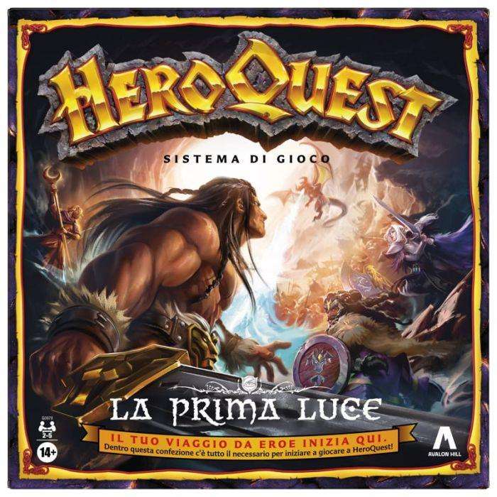 Heroquest La Prima Luce Edizione Italiana Gioco Da Tavolo Hasbro