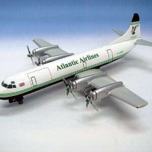 Herpa 561556 Atlantic Airways Lockheed L-188A Electra Aereo 1/400 Modellino