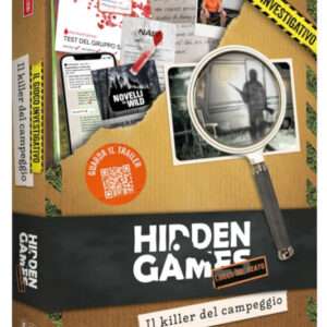 HIDDEN GAMES - IL KILLER DEL CAMPEGGIO GIOCHI DA TAVOLO - GIOCHI DA TAVOLO/SOCIETA'