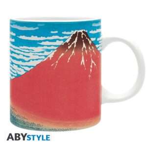 Hokusai - Tazza - 320 Ml - "red Fuji" - Subli