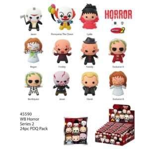 HORROR S2 BAG CLIP BLIND BOX DISPLAY (24 Moschettone Monogram
