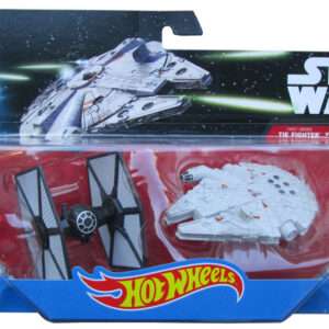 HOT WHEELS:STAR WARS T.FIGHTER VS M.FALC WHEELS STAR - MODELLINI E VEICOLI