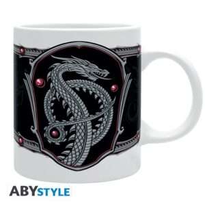 House Of The Dragon - Tazza - 320 Ml - Silver Dragon - Subli