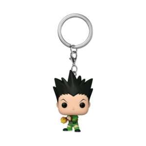 Hunter X Hunter Pop! Vinile Portachiavis 4 Cm Leathe Gon Freecss  Funko