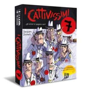 I Cattivissimi 7 (ITA) Gioco da Tavolo 8+ Drei Hasen in der Abendsonne