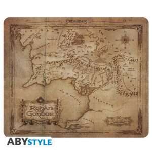 Il Signore Degli Anelli - Flexible Tappetino Per Mouse - Rohan & Gondor Map