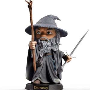 Il Signore Degli Anelli MiniCo Statua Gandalf 18 Cm Iron Studio