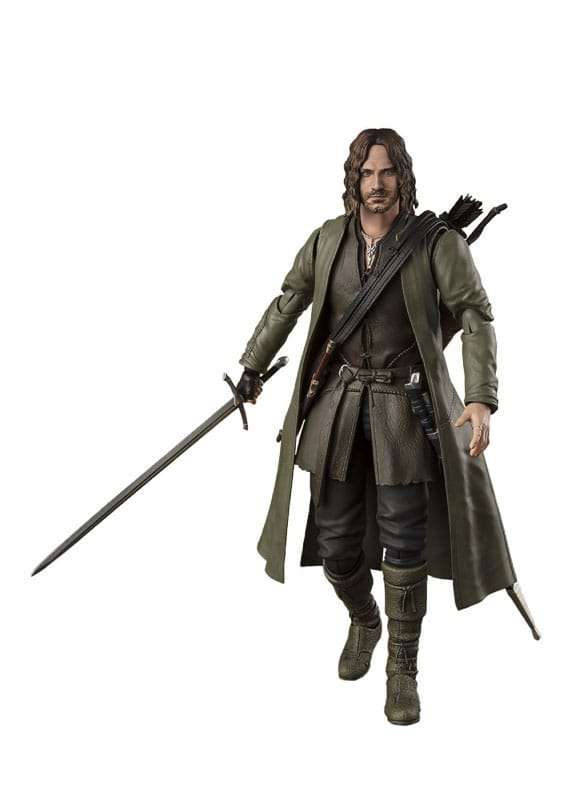 Il Signore Degli Anelli S.h. Figuarts Action Figura Aragorn 16 Cm Bandai Tamashii Nations