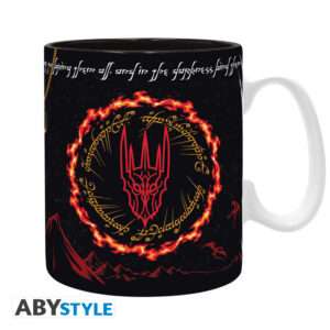 Il Signore Degli Anelli - Tazza - 460 Ml - Sauron- Subli - Box