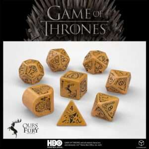 Il Trono Di Spade Dice Set Baratheon (8) Q Workshop
