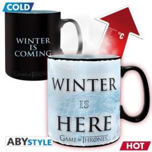 Il Trono Di Spade - Tazza Heat Change - 460 Ml - Winter Is Here - Box