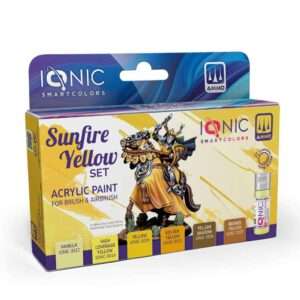 IONIC SUNFIRE YELLOW PAINT SET Colori Ammo By Mig Jimenez