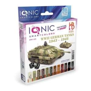 IONIC WWII GERMAN TANKS 43-45 PAINT SET Colori Ammo By Mig Jimenez