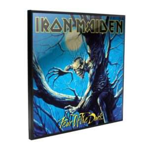 Iron Maiden Cristallo Clear Picture Fear Of The Dark 32 X 32 Cm Nemesis Now