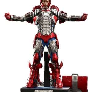 Iron Man 2 Movie Masterpiece Action Figura 1/6 Tony Stark (mark V Suit Up Version) Deluxe 31 Cm Hot Toys