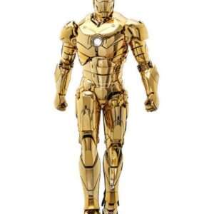 Iron Man Movie Masterpiece Diecast Action Figura 1/6 Iron Man Mark Iii (gold Color Version) Hot Toys Esclusiva 33 Cm Hot Toys