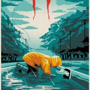 It Art Print Pennywise Edizione Limitata 42 x 30 Cm Fanattik