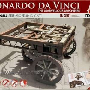 Italeri IT3101 AUTOMOBILE LEONARDO KIT cm 10 Modellino