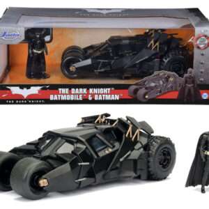 JADA BATMAN BATMOBILE DIE-CAST SCALA 1:24 + BATMAN DC COMICS BATMAN - GIOCATTOLI VARI