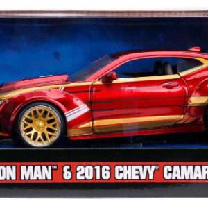 JADA IRON MAN CHEVROLET CAMARO 2016 DIE-CAST SCALA 1:24 V2 MARVEL - GIOCATTOLI VARI
