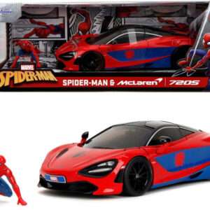 JADA SPIDER-MAN MCLAREN 720S SCALA 1:24 + SPIDER-MAN MARVEL SPIDER-MAN - GIOCATTOLI VARI