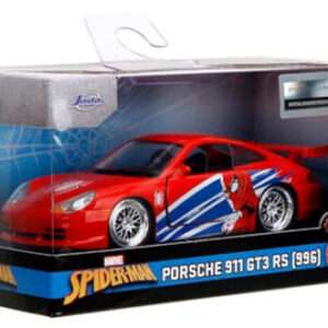 JADA SPIDER-MAN PORSCHE 911 GT3 RS SCALA 1:32 V2 MARVEL SPIDER-MAN - GIOCATTOLI VARI