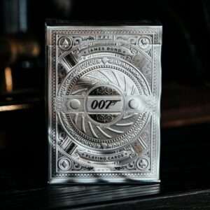 James Bond Playing Cards Silver Edition Theory11