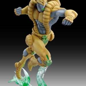 Jojo's Bizarre Adventure Part3 Statua The World 16 Cm Medicos Scatola Rovinata