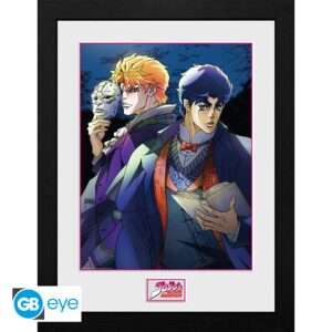 Jojo's Bizzarre Adventure Stampa Incorniciata "Mask" (30x40 Cm) GB Eye