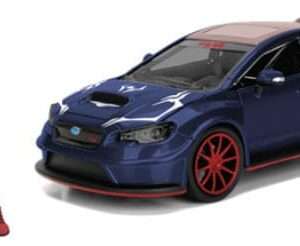 Jujutsu Kaisen Diecast Model 1/24 2016 Subaru WRX STI Jada Toys