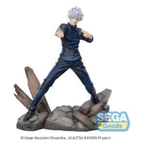 Jujutsu Kaisen Hidden Inventory/premature Death Luminasta Pvc Statua Satoru Gojo Fierce Battle 18 Cm Sega