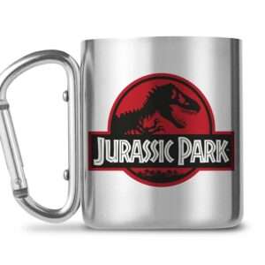 Jurassic Park Carabiner Tazza logo Gb Eye