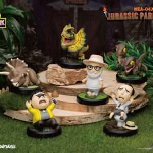 Jurassic Park Mini Uova Attack Figures Jurassic Park Series Set 10 Cm Beast Kingdom Toys