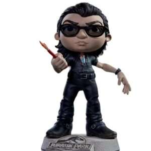 Jurassic Park MiniCo Statua Ian Malcom 13.5 Cm Iron Studio