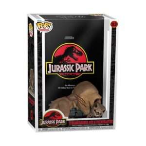 Jurassic Park - Pop Movie Poster 03 Tyrannosaurus Rex & Velociraptor Funko Gadget