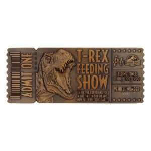 Jurassic Park Replica 1/1 Feeding Show Ticket FaNaTtik