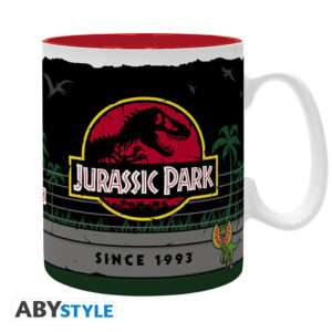 Jurassic Park - Tazza - 460 Ml - Dinosaur Kingdom - Subli - Box