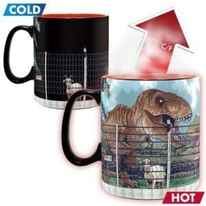 Jurassic Park Tazza Termosensibile 460 Ml Abystyle