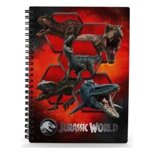 Jurassic World Agenda Con 3d-effect Carnivorous Sd Toys