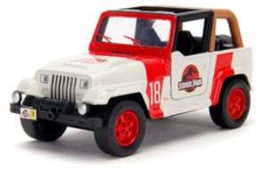 Jurassic World Diecast Model 1/32 Jeep Wrangler Jada Toys