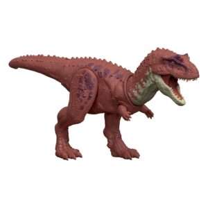 Jurassic World Rebirth Action Figura Con Suono Wild Roar Aucasaurus 12 Cm Mattel